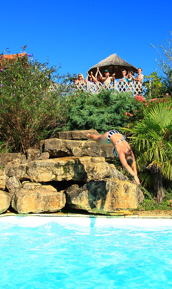 camping fromengal avec piscine