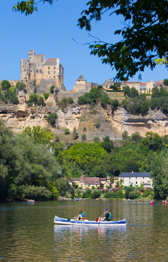 canoë sur la dordogne