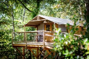 cabanes en dordogne dans les arbres