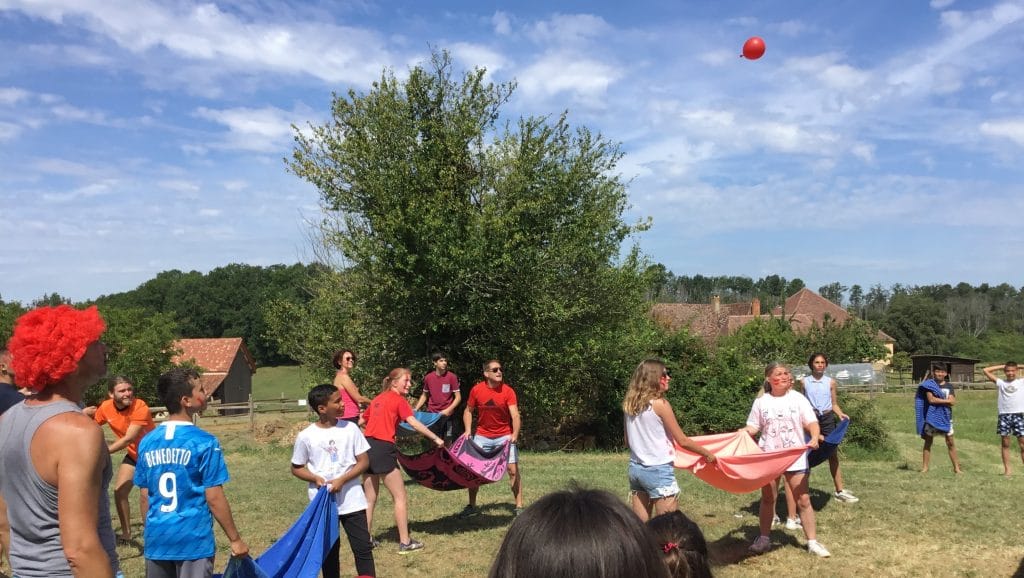 jeu en famille camping fromengal