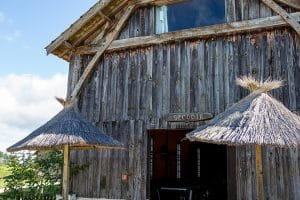 Domaine De Fromengal : Parasols En Roseau