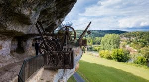 Domaine De Fromengal : Site Troglodytique Roque Saint Christophe