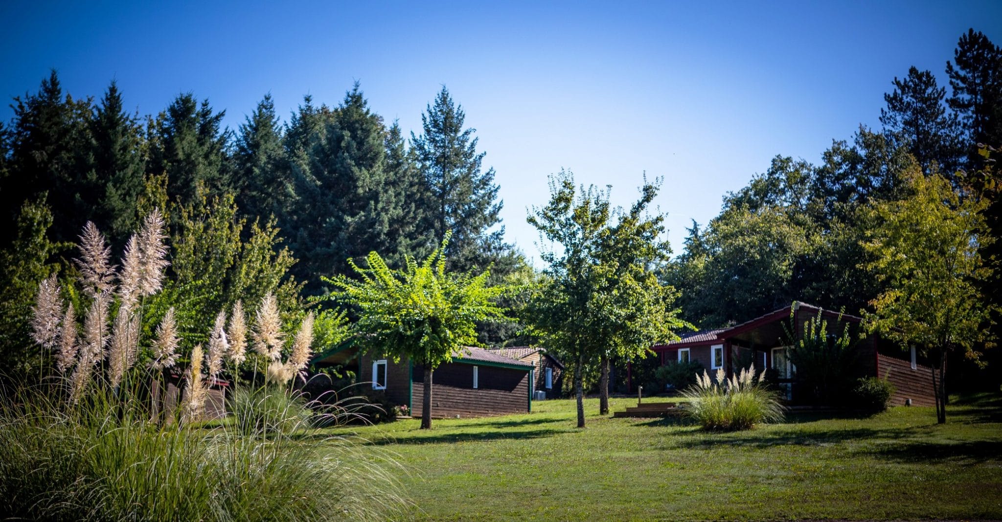 chalets du domaine de Fromengal Dordogne