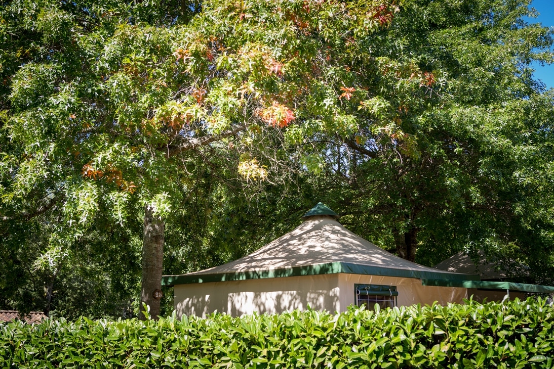 tente équipée camping Cadouin