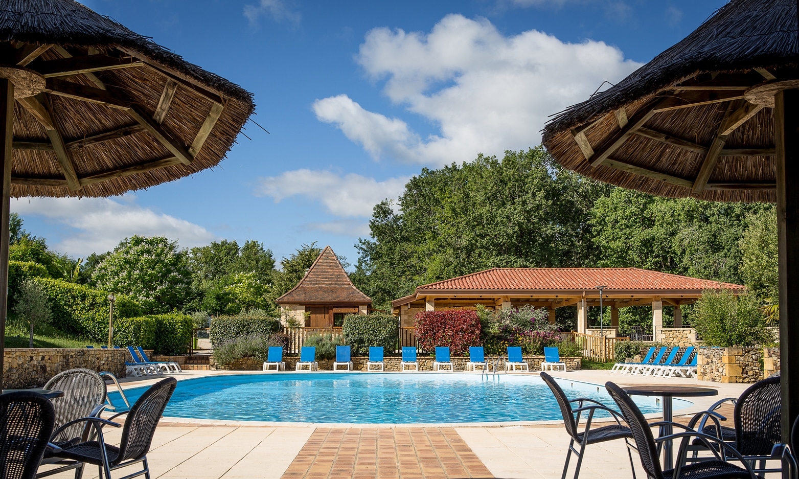 piscine du Domaine de Fromengal près de Monpazier