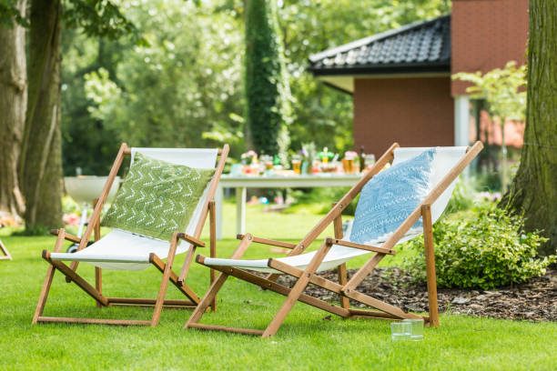 chaises longues camping dordogne