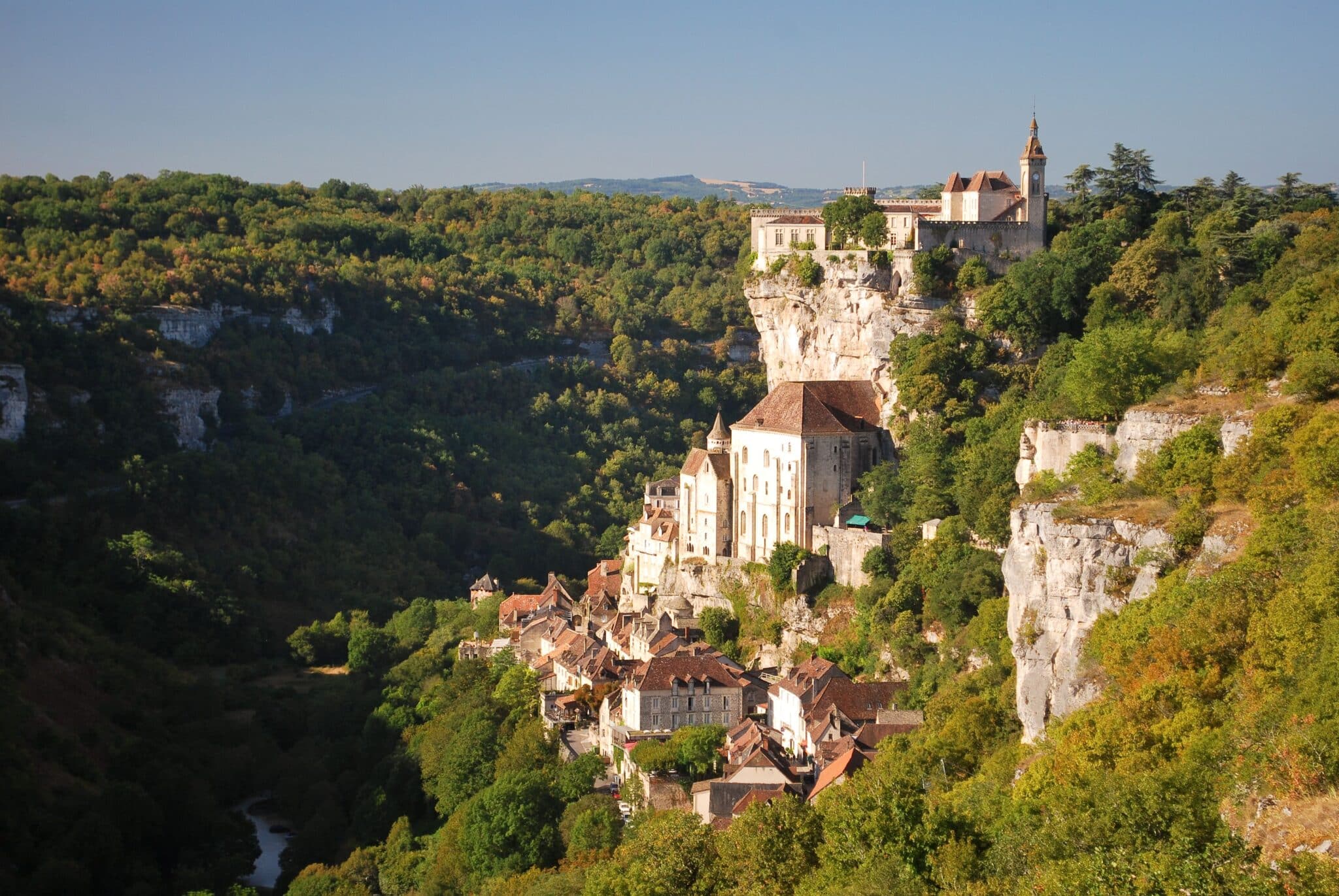 rocamadour près de notre camping dans le périgord